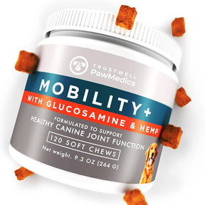 Glucosamine for Dogs + Hemp Mobility