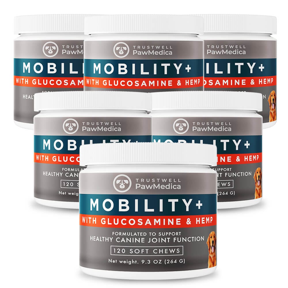 Glucosamine for Dogs + Hemp Mobility