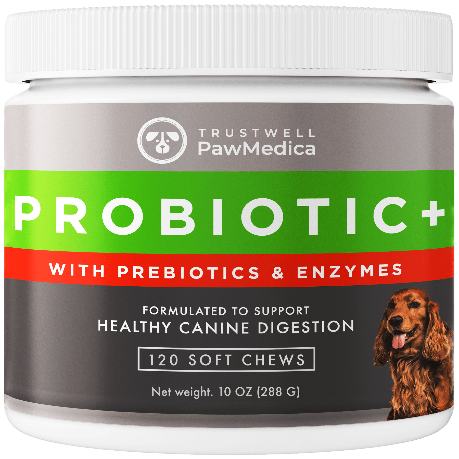 Dog Probiotics & Digestive Enzymes - (120ct)